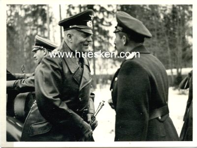 HOFFMANN-PHOTO 8,5x11,5cm: Generalfeldmarschall Wilhelm...