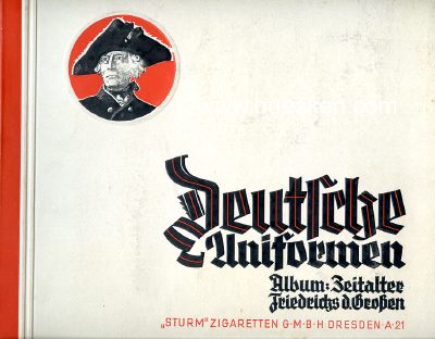 DEUTSCHE UNIFORMEN. Album: Zeitalter Friedrich des...