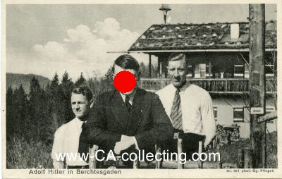 PHOTO-POSTKARTE 'Adolf Hitler in Berchtesgaden'.