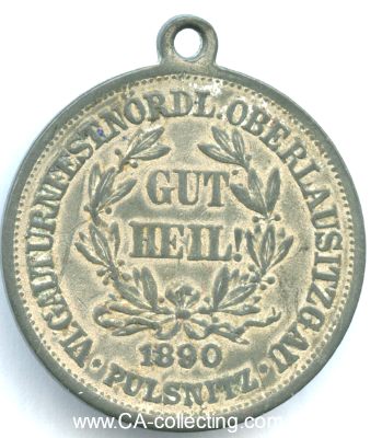 Foto 2 : PULSNITZ Medaille des Turnerbund Pulsnitz zum 6....
