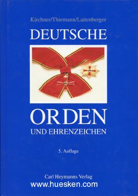 DEUTSCHE ORDEN UND EHRENZEICHEN. Heinz Kirchner / Birgit...