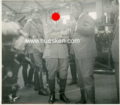 ADOLF HITLER - PHOTO 11x13cm um 1936: Hitler im...