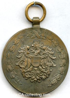 Foto 3 : FEUERWEHR-EHRENMEDAILLE 1922 FÜR 25 JAHRE. Bronze....