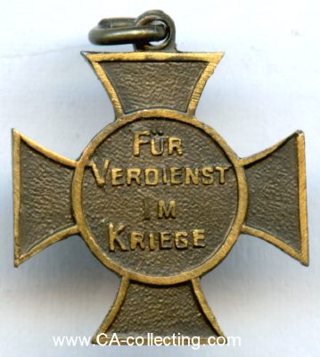 Foto 2 : FRIEDRICH KREUZ 1914-1918 FÜR VERDIENST IM KRIEGE....