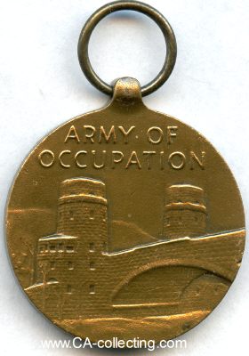 Photo 2 : OCCUPATION OF JAPAN MEDAL 1945. Bronze 32mm. Ohne Band.