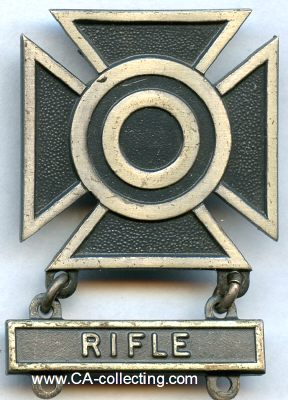 SCHIESSAUSZEICHNUNG 'RIFLE' für Gewehrschützen....