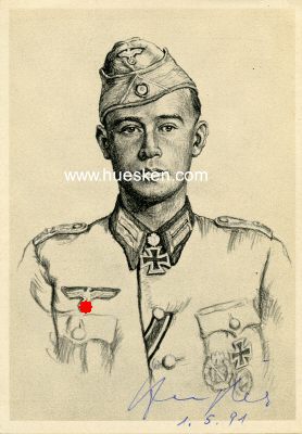 ZIEGLER, Werner. Oberstleutnant des Heeres, Kommandeur...