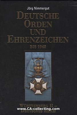 DEUTSCHE ORDEN UND EHRENZEICHEN. Handbuch sämtlicher...