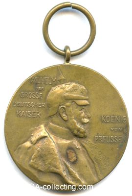 Foto 2 : KAISER WILHELM I.-ERINNERUNGSMEDAILLE 1897. Bronze. 40mm...