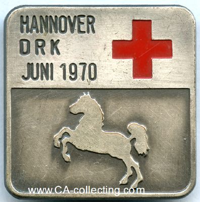 DRK VERANSTALTUNGSABZEICHEN 'DRK Hannover Juni 1970'....