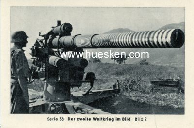 SAMMELALBUMBILD '8,8cm Flakgeschütz mit 44...