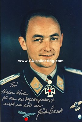 SCHACK, Günther. Hauptmann der Luftwaffe,...
