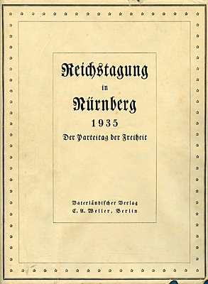Foto 2 : REICHSTAGUNG IN NÜRNBERG 1935. Hans Kerrl,...