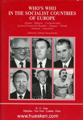 WHO`S WHO IN THE SOCIALIST COUNTRIES OF EUROPE. A...