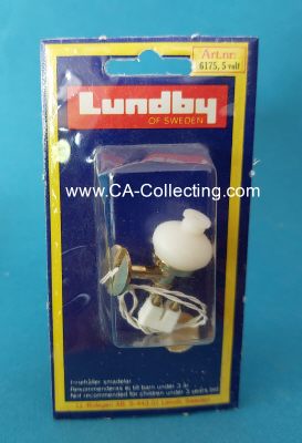LUNDBY PUPPENHAUS LAMPE um 1970. Original verpackt....