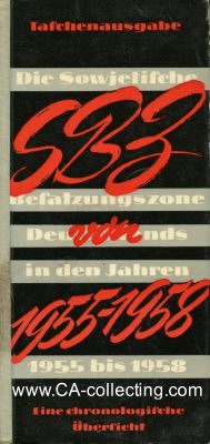 DIE SOWJETISCHE BESATZUNGSZONE (SBZ) 1955-1958. Eine...