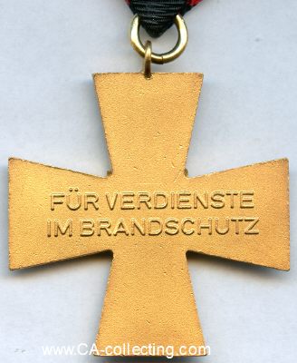 Photo 2 : RHEINLAND-PFALZ. Feuerwehr-Ehrenzeichen in Gold...