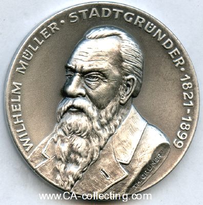 NORDENHAM. Medaille 75 Jahre Stadt Nordenham 1908-1983...