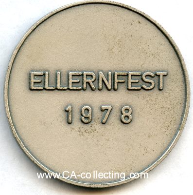 Foto 2 : RASTEDE. Medaille 'Ellernfest 1979'. Gemeindewappen /...