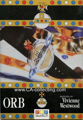 ORB VIVIENNE WESTWOOD POP SWATCH WERBEAUFSTELLER 1993....