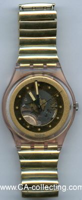 Photo 3 : SWATCH 1989 GENT FLEX GOLDEN BOND GP101/GP102. Uhrwerk:...