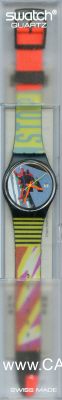SWATCH 1989 GENT TAXI STOP GB410. Uhrwerk: Quartz...