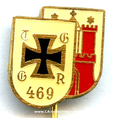 TRADITIONS-ANSTECKNADEL des Grenadier-Regiment 469,...