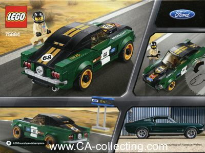 Foto 2 : LEGO - SPEED CHAMPIONS 75884 - 1968 FORD MUSTANG...