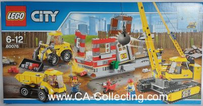 LEGO - CITY 60076 - ABRISS. Neuwertig. In original...