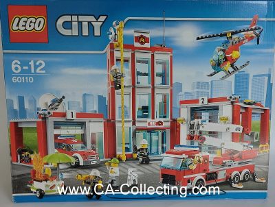 LEGO - CITY 60110 - DIE FEUERWACHE. Neuwertig. In...