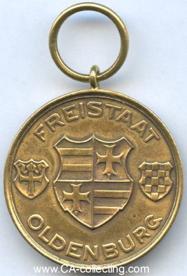 OLDENBURG Medaille für Verdienste in der Feuerwehr...