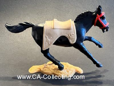 Foto 2 : TIMPO TOYS RÖMER PFERD. Original schwarzes Pferd mit...