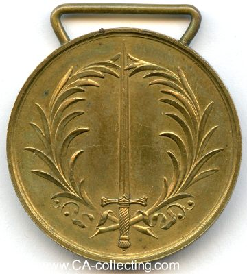 GEDÄCHTNIS-MEDAILLE FÜR 1849. Bronze. 31mm an...