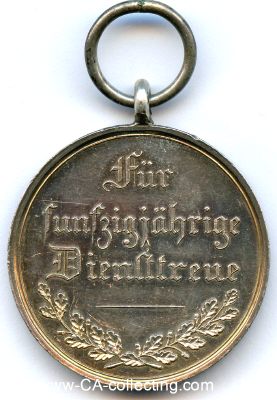 Foto 3 : DENKZEICHEN FÜR 50-JÄHRIGE DIENSTTREUE 1864....