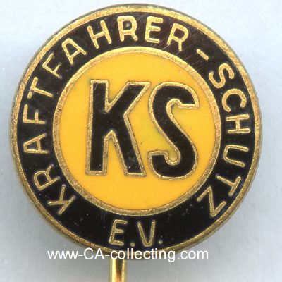KRAFTFAHRER-SCHUTZ KS Mitgliedsabzeichen 1980er-Jahre....
