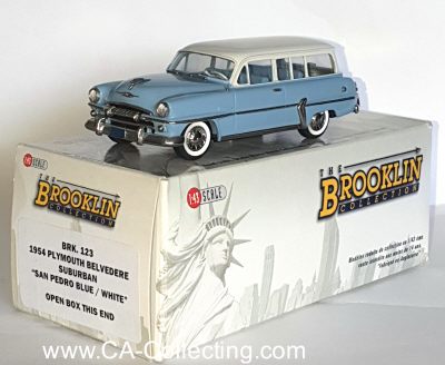 BROOKLIN MODELS BRK123 1954. Plymouth Belvedere, 1:43. Im...