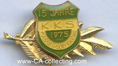 KASSEL. Ehrennadel 1975 zum 15-jährigen Bestehen der...