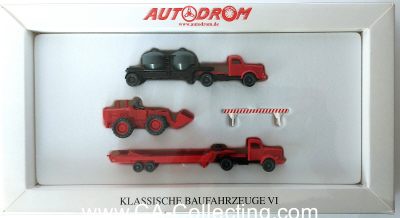 WIKING 99022 - AUTODROM - KLASSISCHE BAUFAHRZEUGE VI...