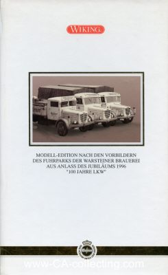 WIKING 9900749 MODELL-EDITION 1996 FUHRPARK DER...