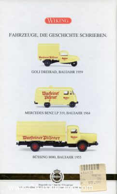 Photo 2 : WIKING 9900749 MODELL-EDITION 1996 FUHRPARK DER...