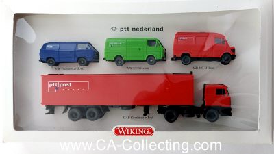 WIKING 99701 - PTT NEDERLAND. Komplettes Set in Original...