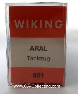 Foto 2 : WIKING 801 - ARAL TANKZUG. In Original Verpackung. 1:87....