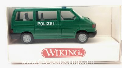 WIKING 1090018 - POLIZEI VW CARAVELLE. In Original...