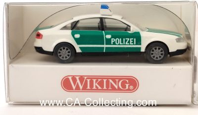 WIKING 1041427 - POLIZEI AUDI A6. In Original Verpackung....
