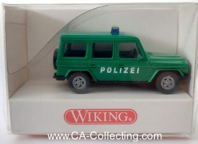 WIKING 1060120 - POLIZEI MERCEDES-BENZ G 350. In Original...