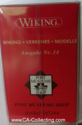 Photo 3 : WIKING 182284 - POST MUSEUMS SHOP - VERKEHRS-MODELLE NR....