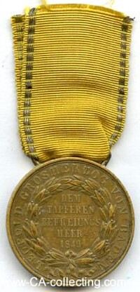 GEDÄCHTNIS-MEDAILLE FÜR 1849.
