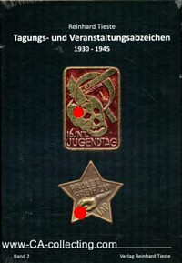 TAGUNGS- UND VERANSTALTUNGSABZEICHEN 1930-1945 - BAND 2.