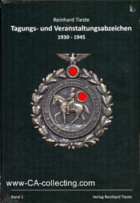 TAGUNGS- UND VERANSTALTUNGSABZEICHEN 1930-1945 - BAND 1.