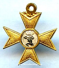 OFFICERS MILITARY SERVICE CROSS 1848 FOR 25 YEARS SERVICE.